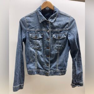 Kut from the Kloth Classic Blue Denim Jacket